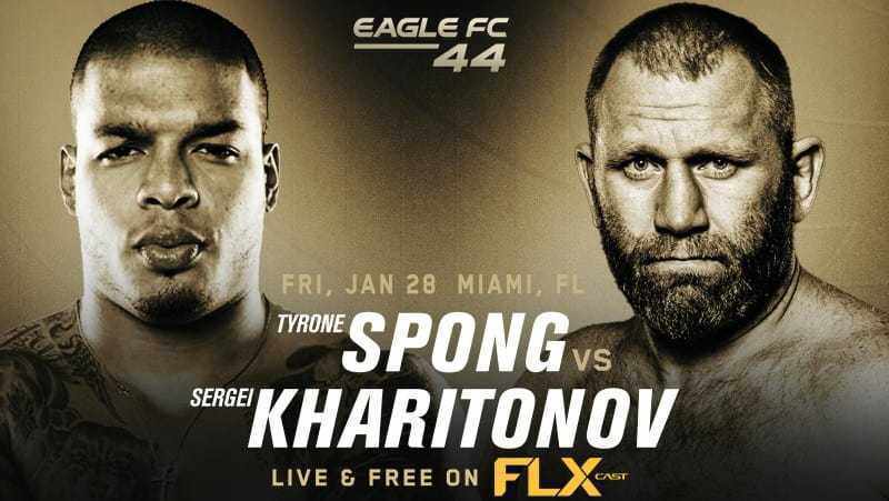 EFC 44 Прямая трансляция. Смотреть онлайн бой Харитонов vs. Спонг