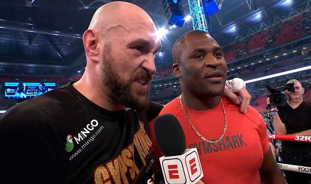 ⚡️ Озвучен статус вероятного боя между Тайсоном Фьюри и Фрэнсисом Нганну