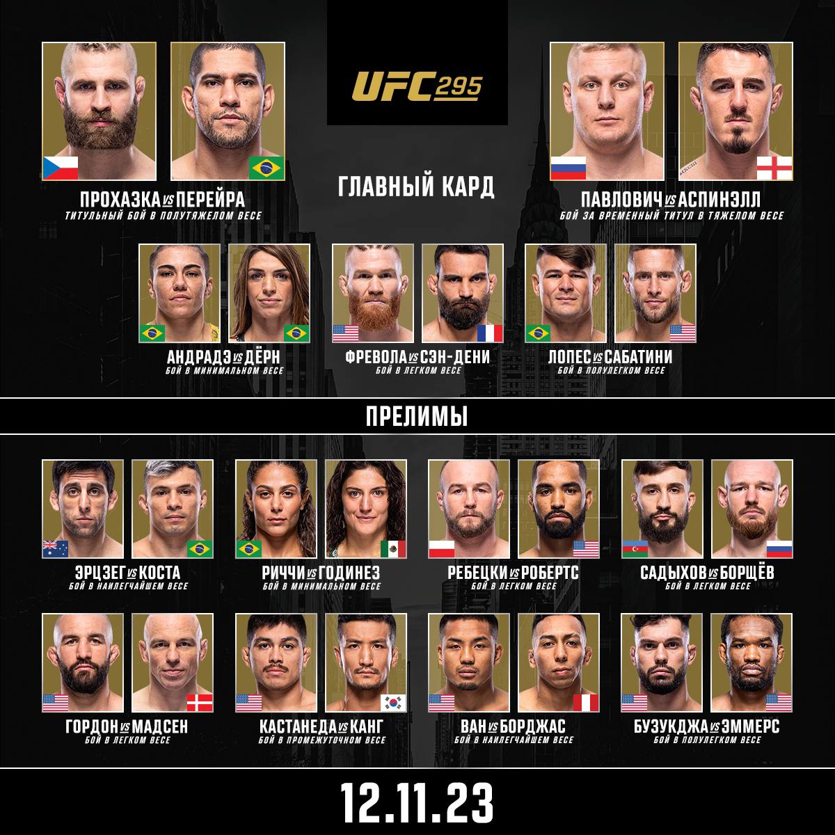 UFC 295
