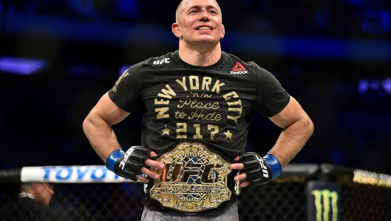 пояс UFC Жоржа Сен-Пьера