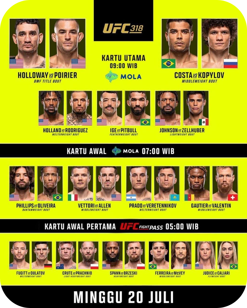 ufc 318 прямая трансляция