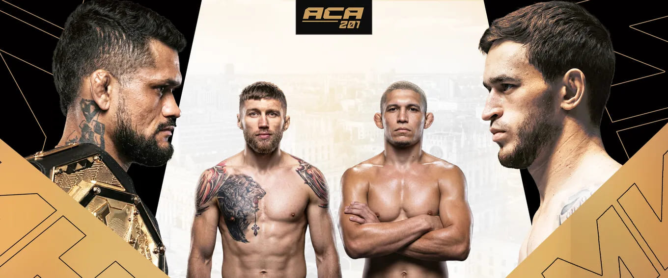 ACA 201 Прямая трансляция: Сильва – Подлесный Смотреть онлайн полный кард 27.03.2026