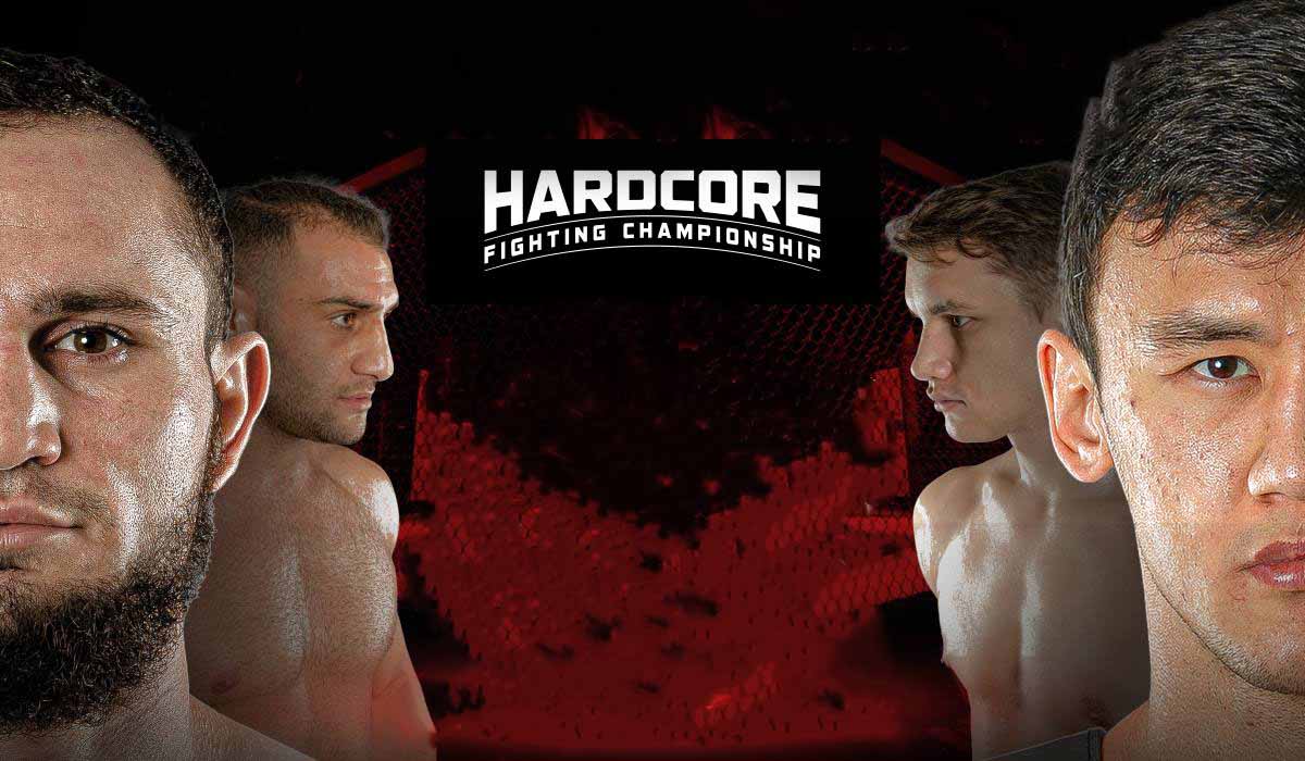 Hardcore FC Прямая трансляция. Бой Самат - Новрузов  Смотреть онлайн прямой эфир