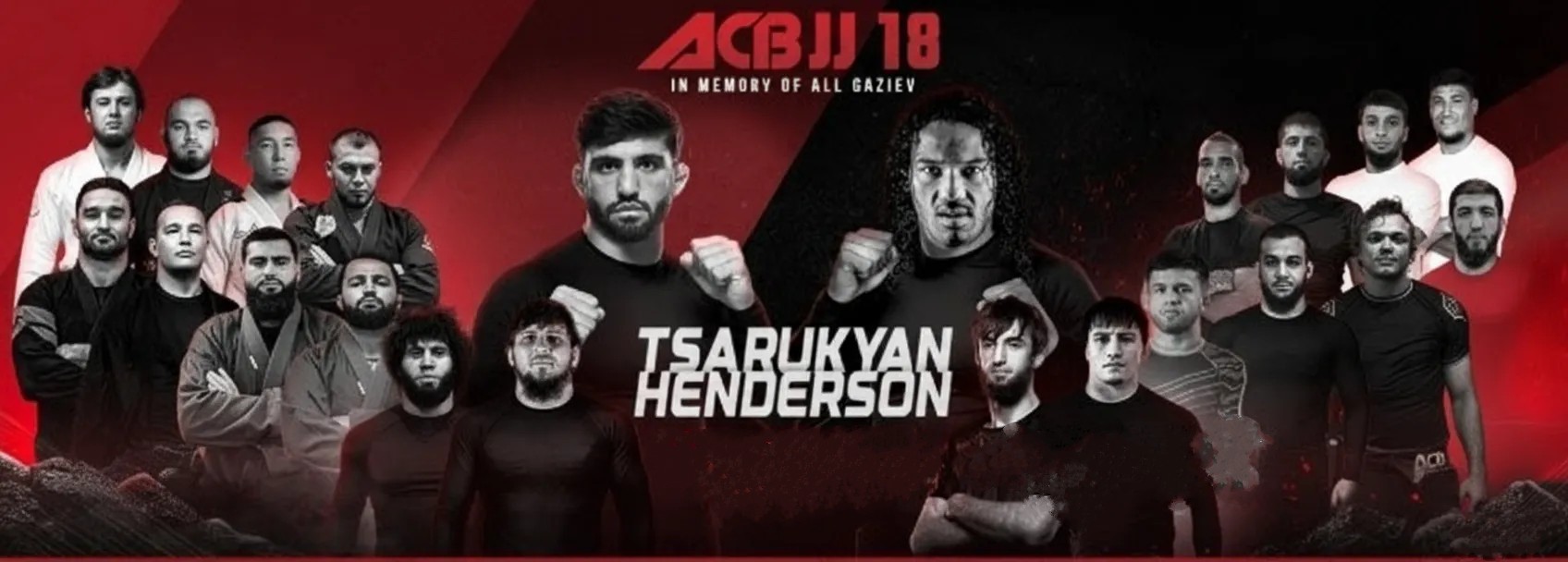 ACB JJ 18: Прямая трансляция Царукян – Хендерсон. Смотреть онлайн полный кард 19 сентября 2025