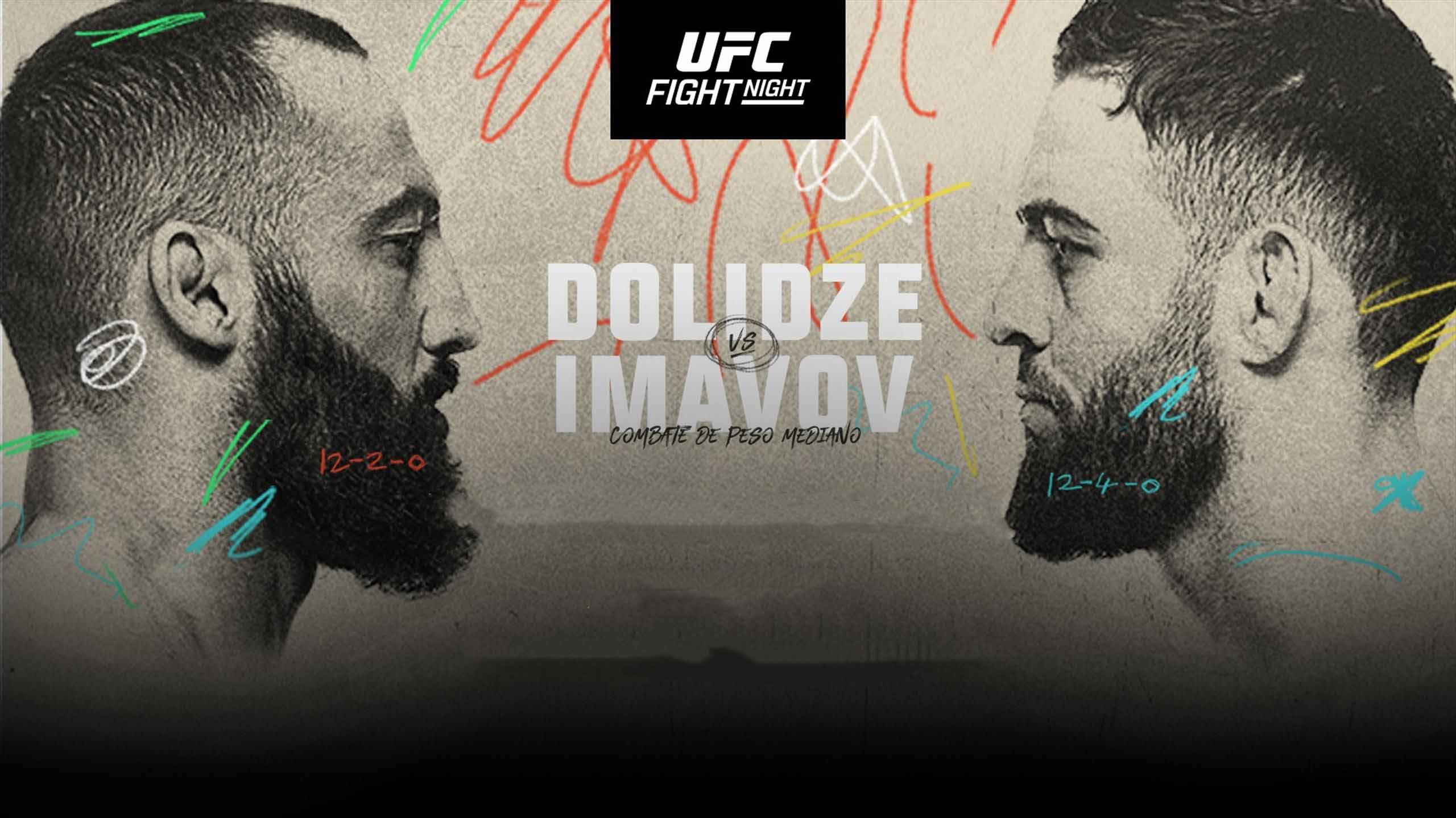 UFC Fight Night 235 Прямая трансляция. Бой Долидзе - Имавов Смотреть онлайн прямой эфир 4 Февраля 2024
