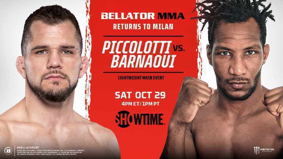 Bellator 287: Пиккотлоти - Барнауи Дата, Время, Расписание боев и Кард участников