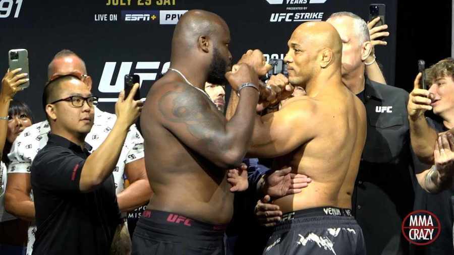 Деррик Льюис — Маркос Рожерио Де Лима Полный Бой