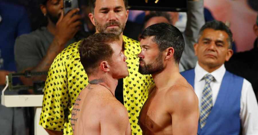 Сауль Альварес — Джон Райдер Полный Бой