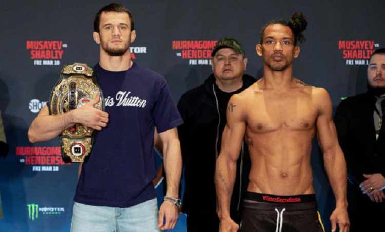 Усман Нурмагомедов – Бенсон Хендерсон Полный Бой